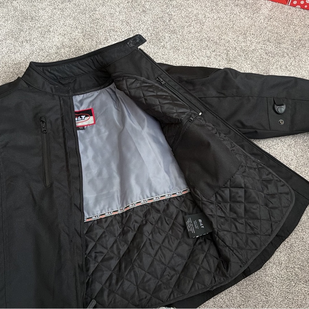 Bilt Men's Black Moto Jacket